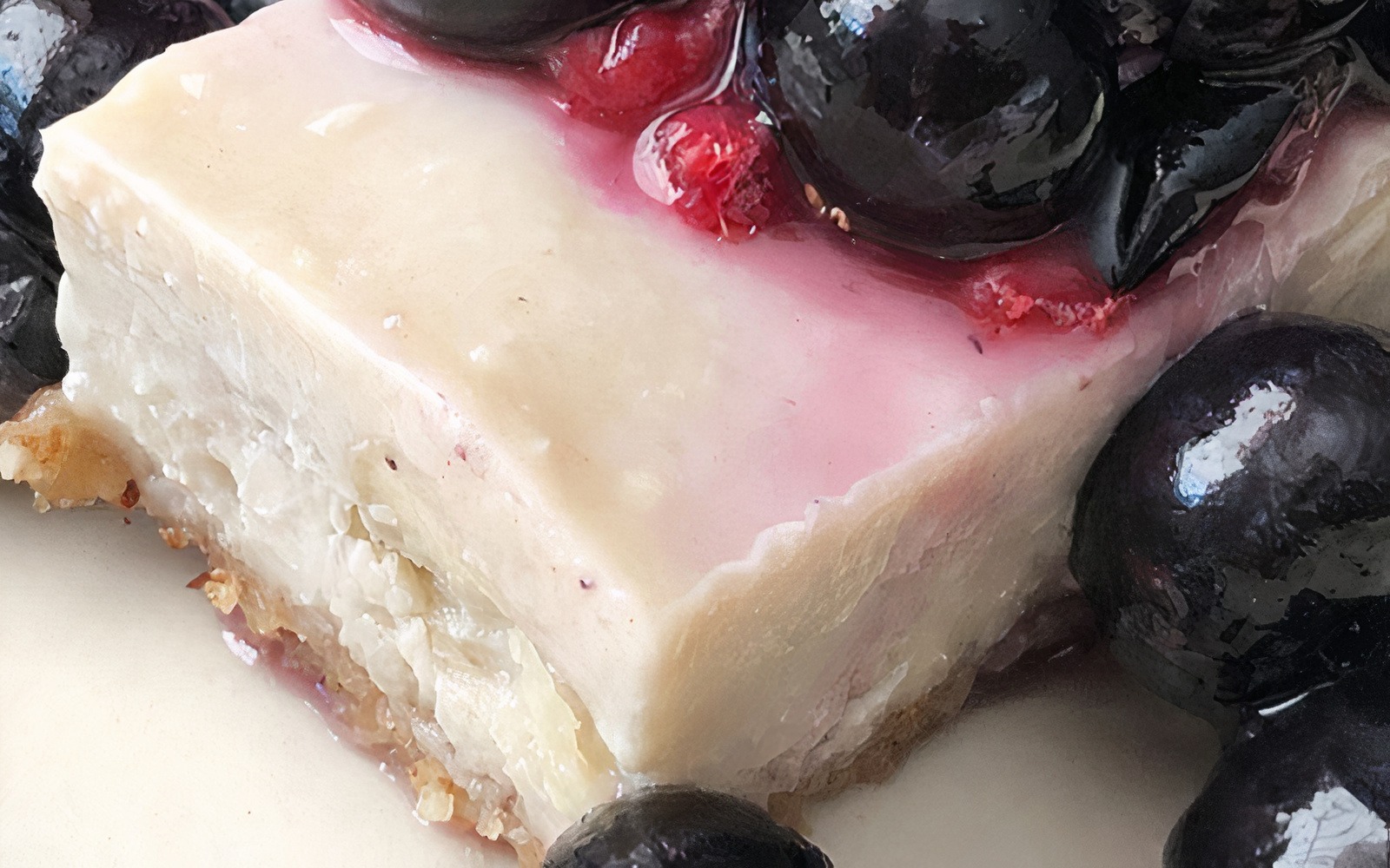 Vanilla Berry Cheesecake – Blended Bites