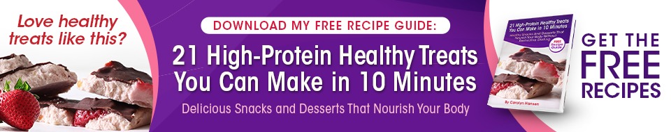 21 High Protein Healthy Treats
