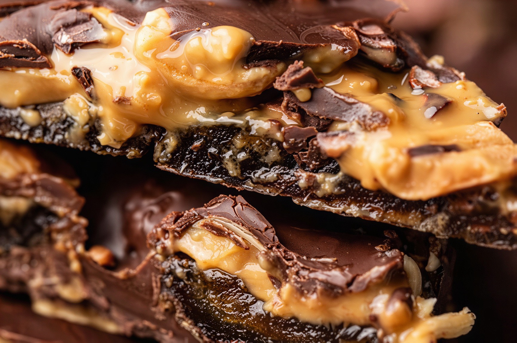 Date Peanut Butter Protein Bark