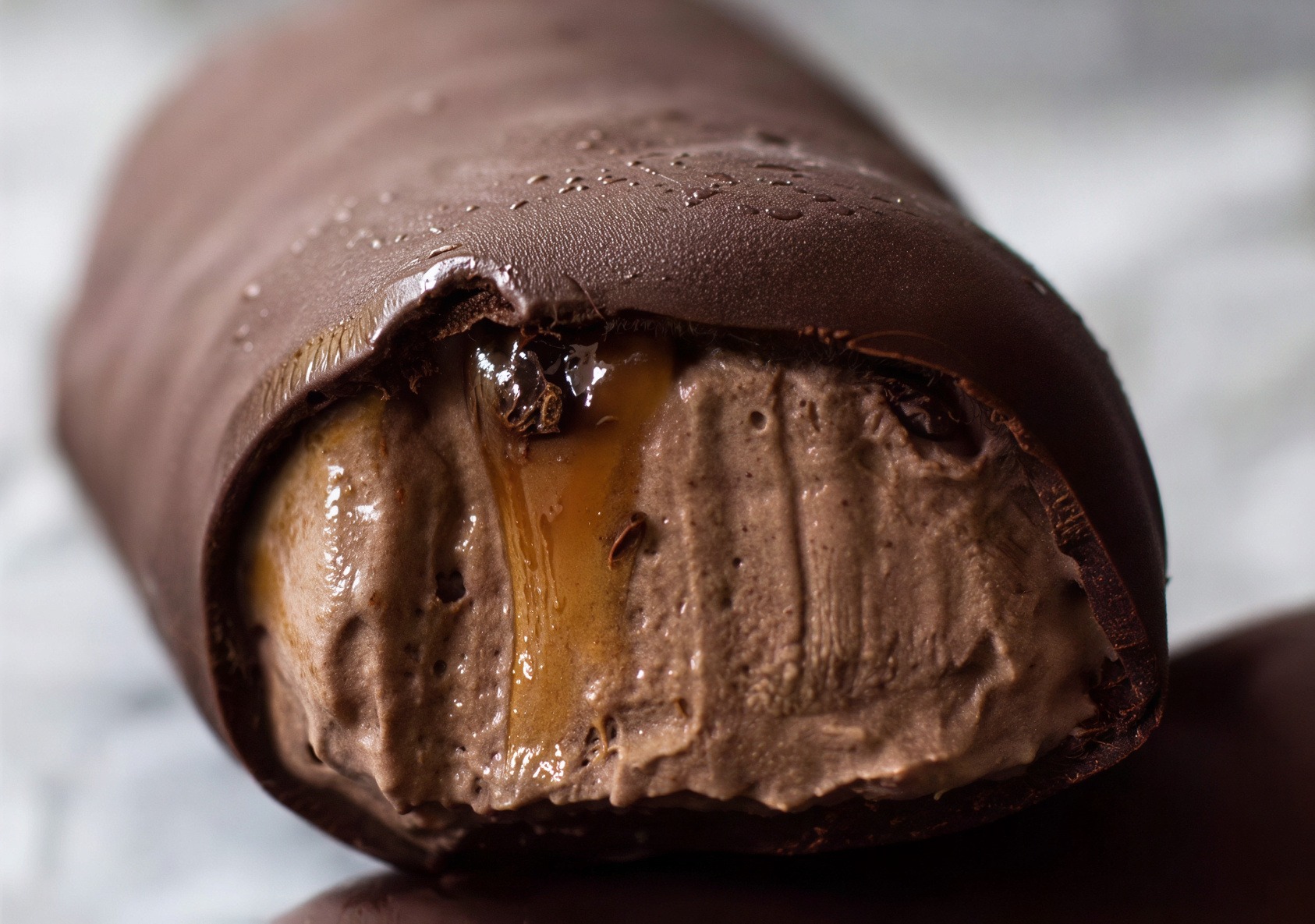 Chocolate Caramel Ice Cream Protein Bars