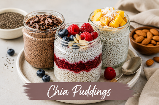 Chia Puddings