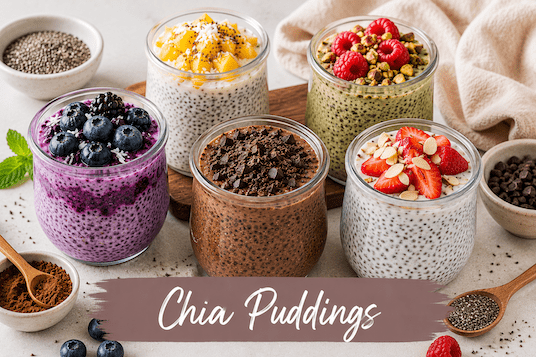 Chia Puddings