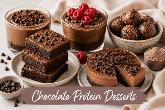 Chocolate Protein Desserts