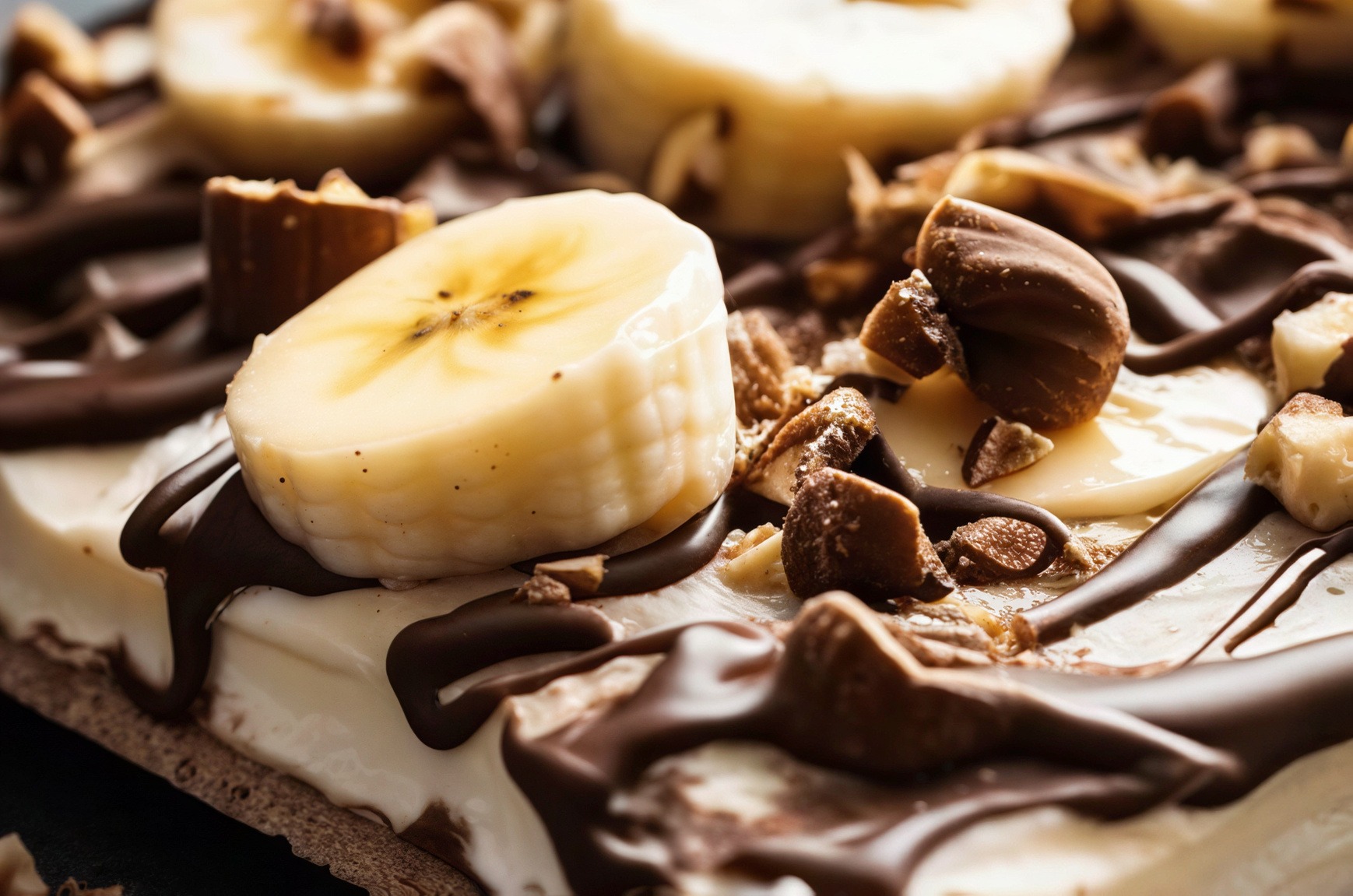 Frozen Yogurt Nutella Protein Bark