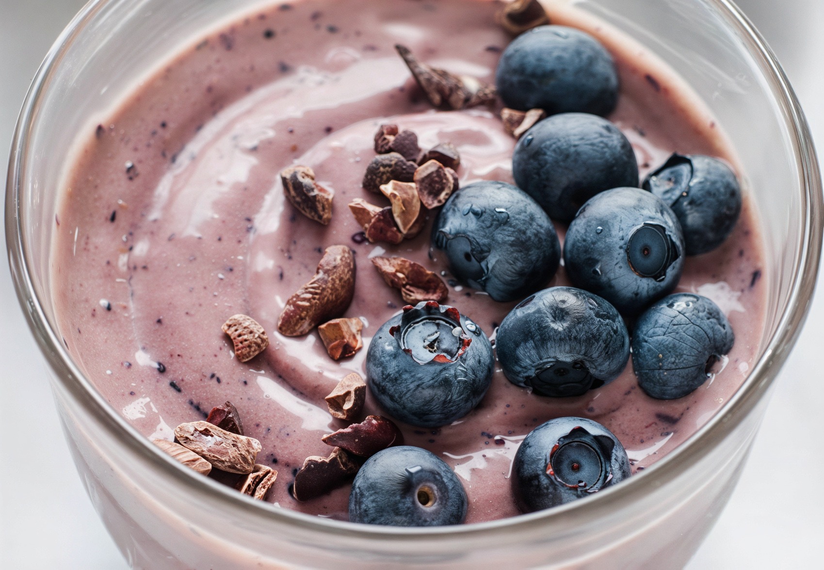 Chocolate Berry Protein Smoothie