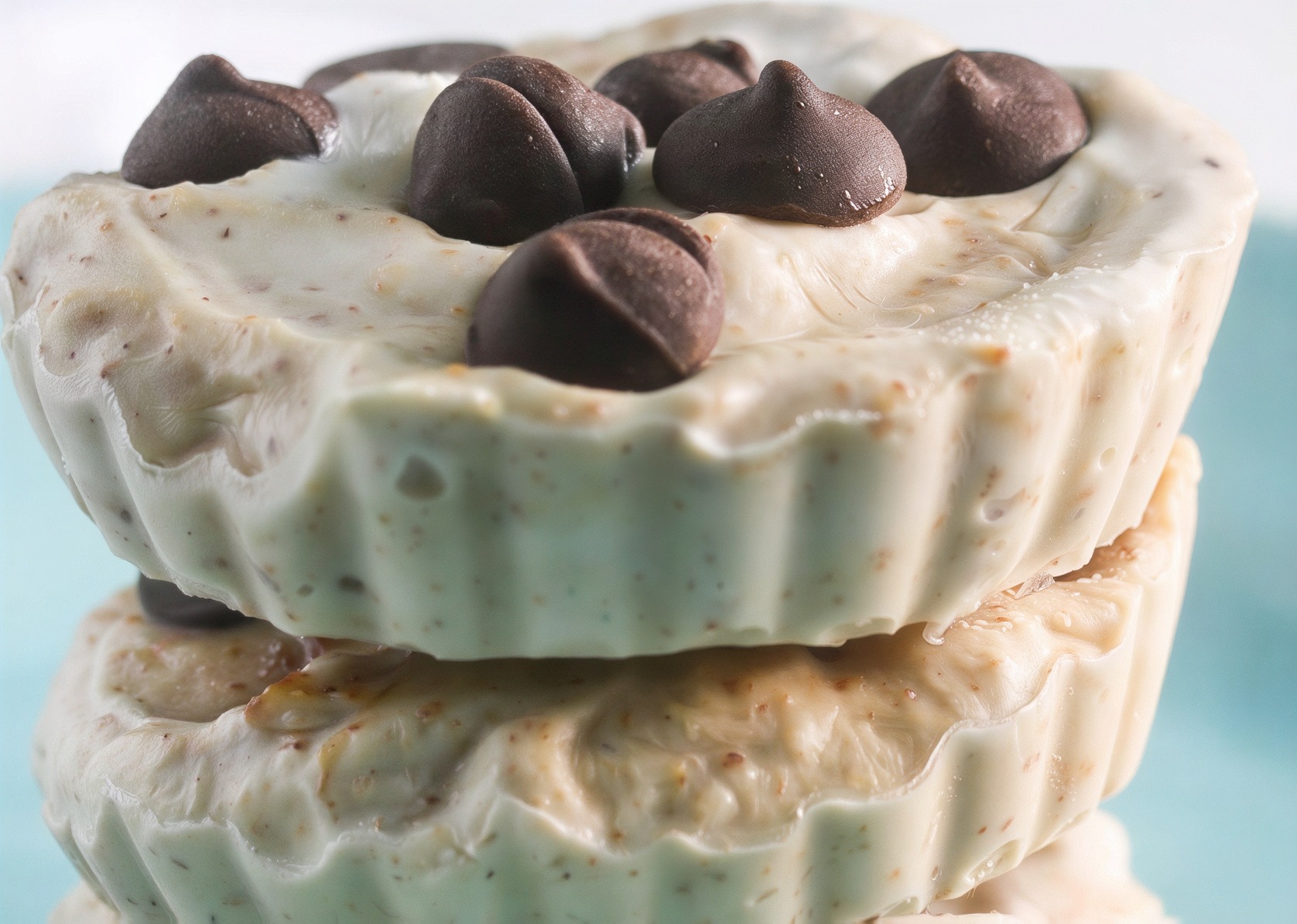 Frozen Yogurt Almond Butter Protein Cups