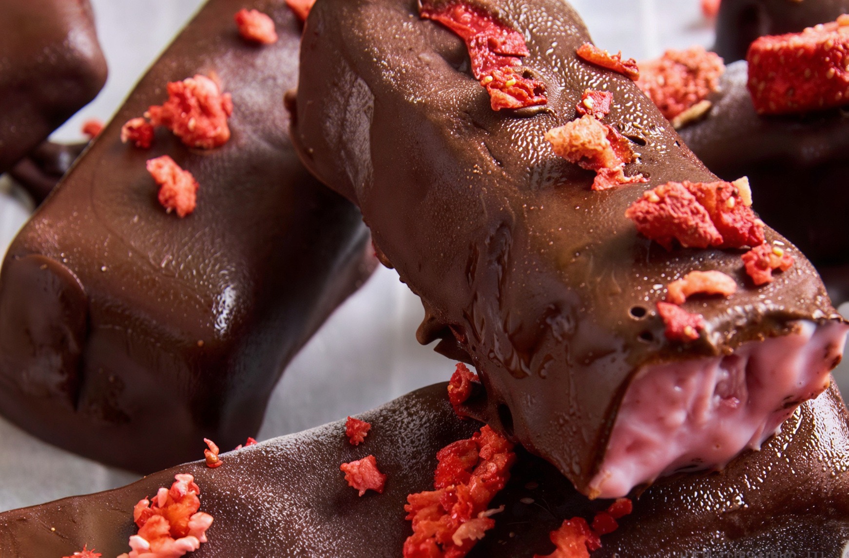 Strawberries And Cream Protein Bars