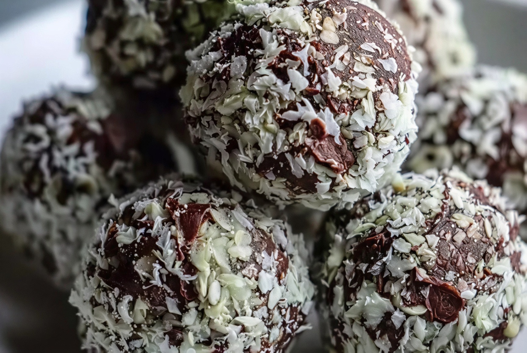 Chocolate Mint Protein Balls