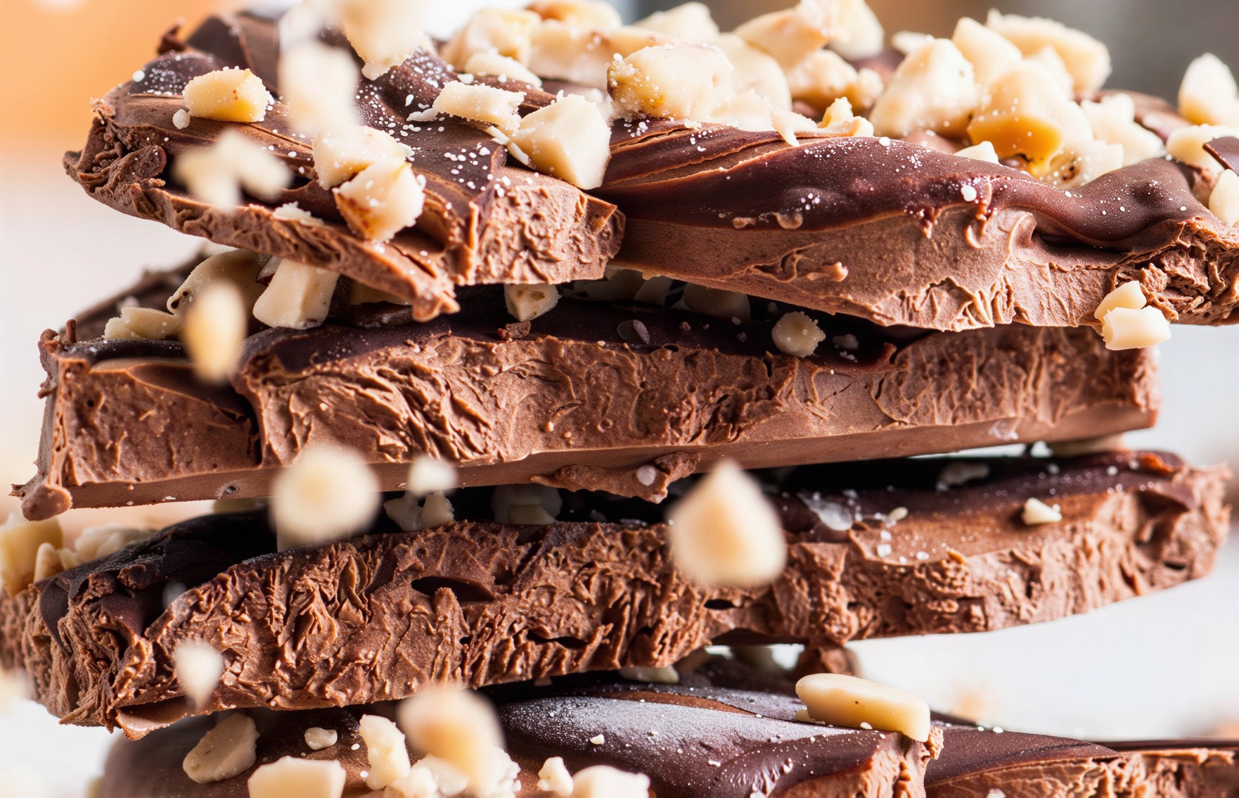Double Chocolate Frozen Yogurt Protein Bark