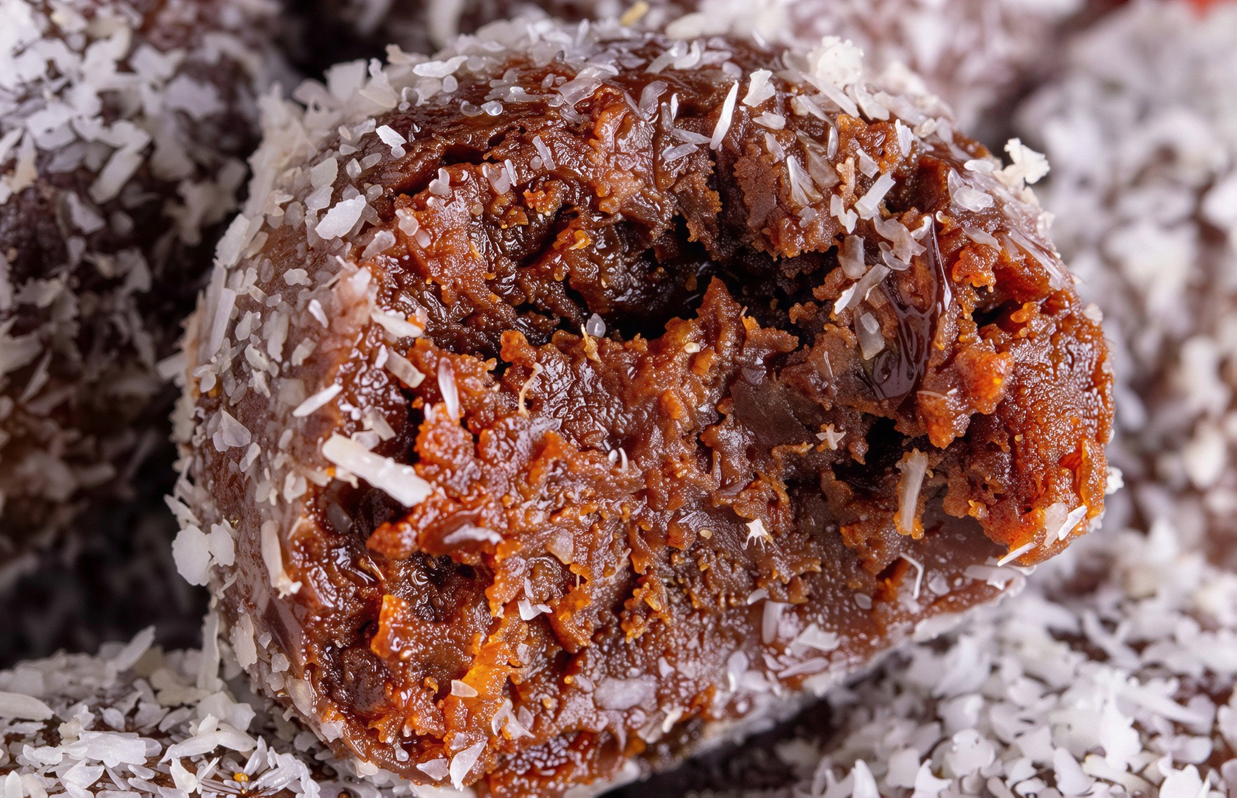 Coconut Date Protein Balls