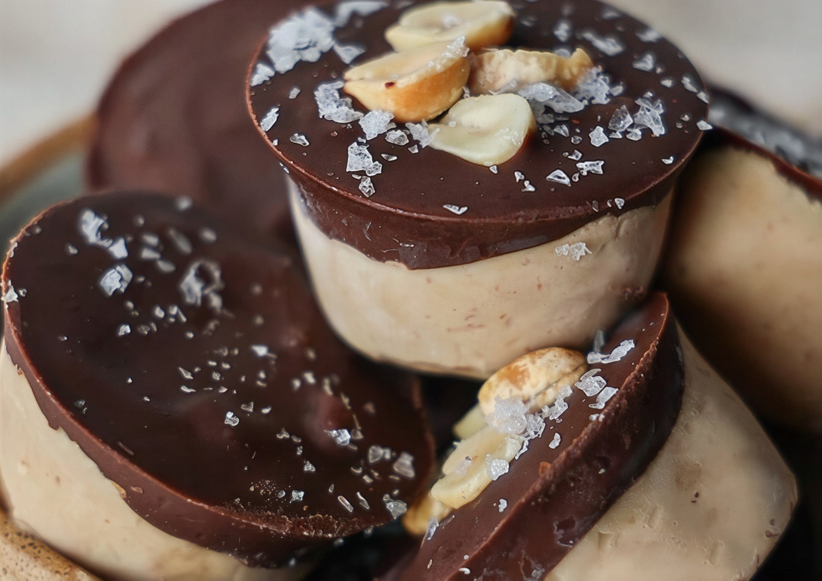 Frozen Yogurt Protein Cups With Fun Toppings