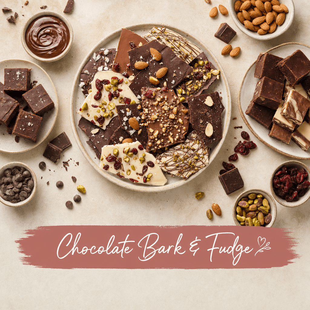 Chocolate Bark & Fudge Recipes