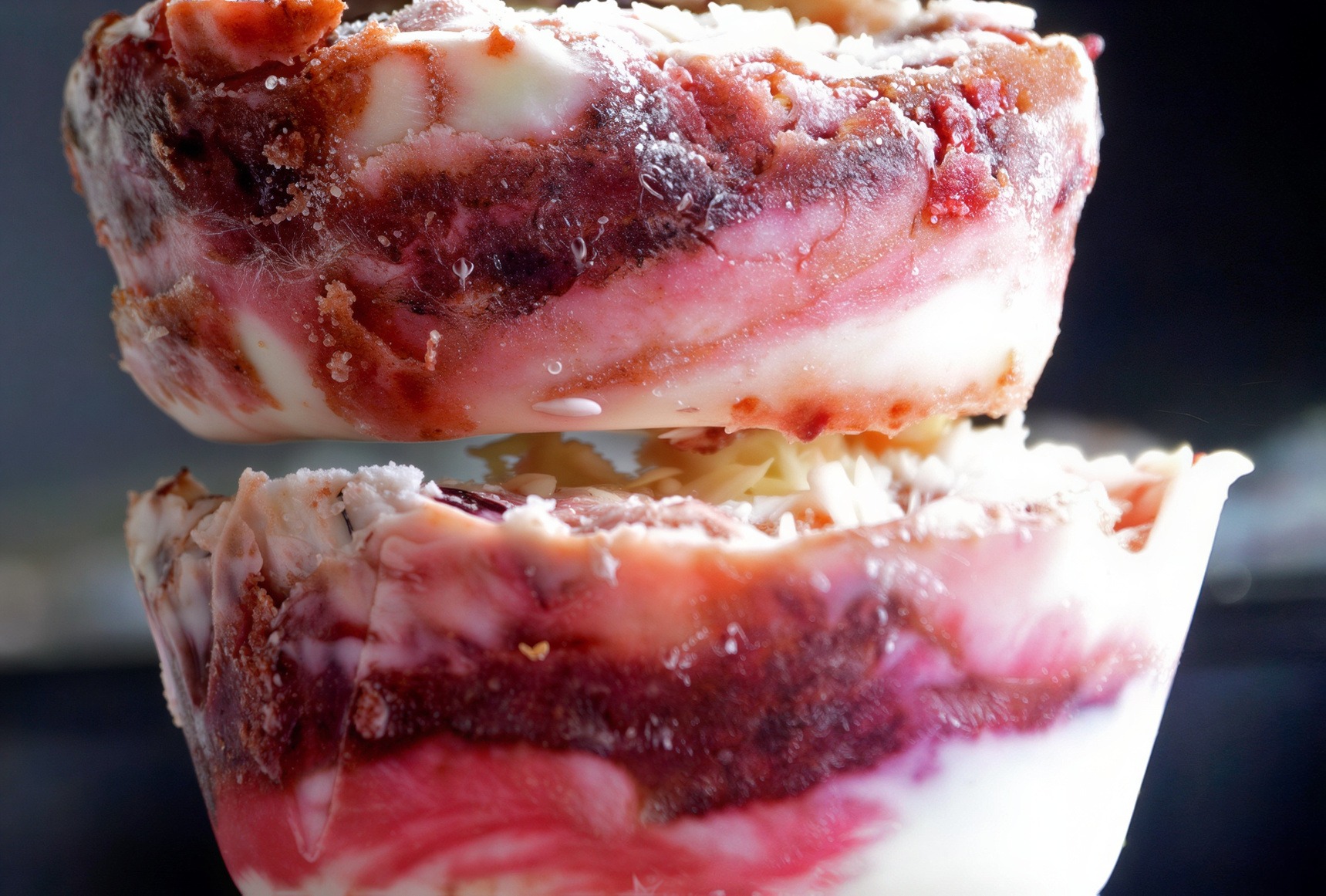 Cherry Coconut Yogurt Protein Bites