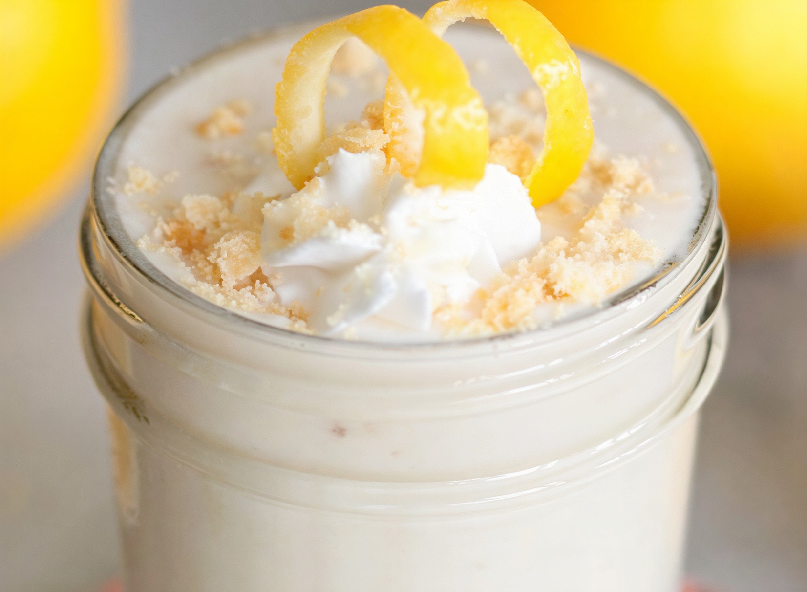 Lemon Cream Pie Protein Shake
