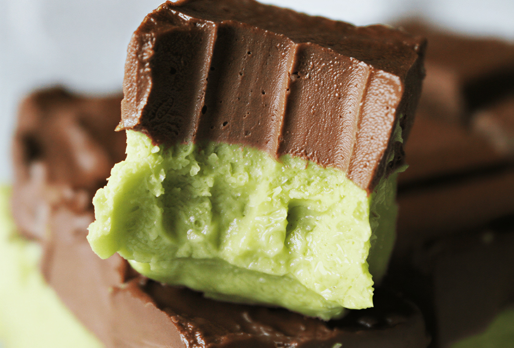 Mint Chocolate Protein Fudge