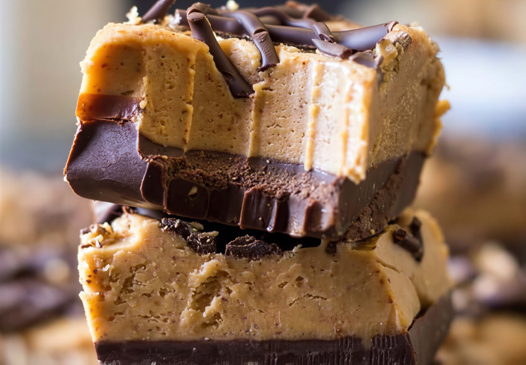 Chocolate Almond Butter Protein Fudge