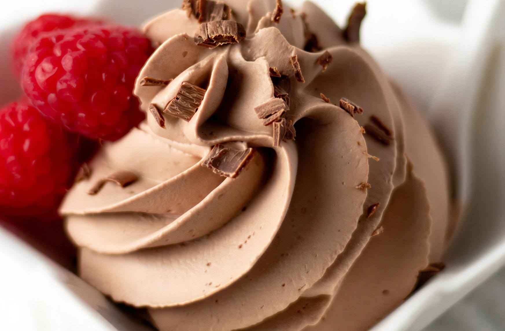 Coconut Chocolate Protein Mousse