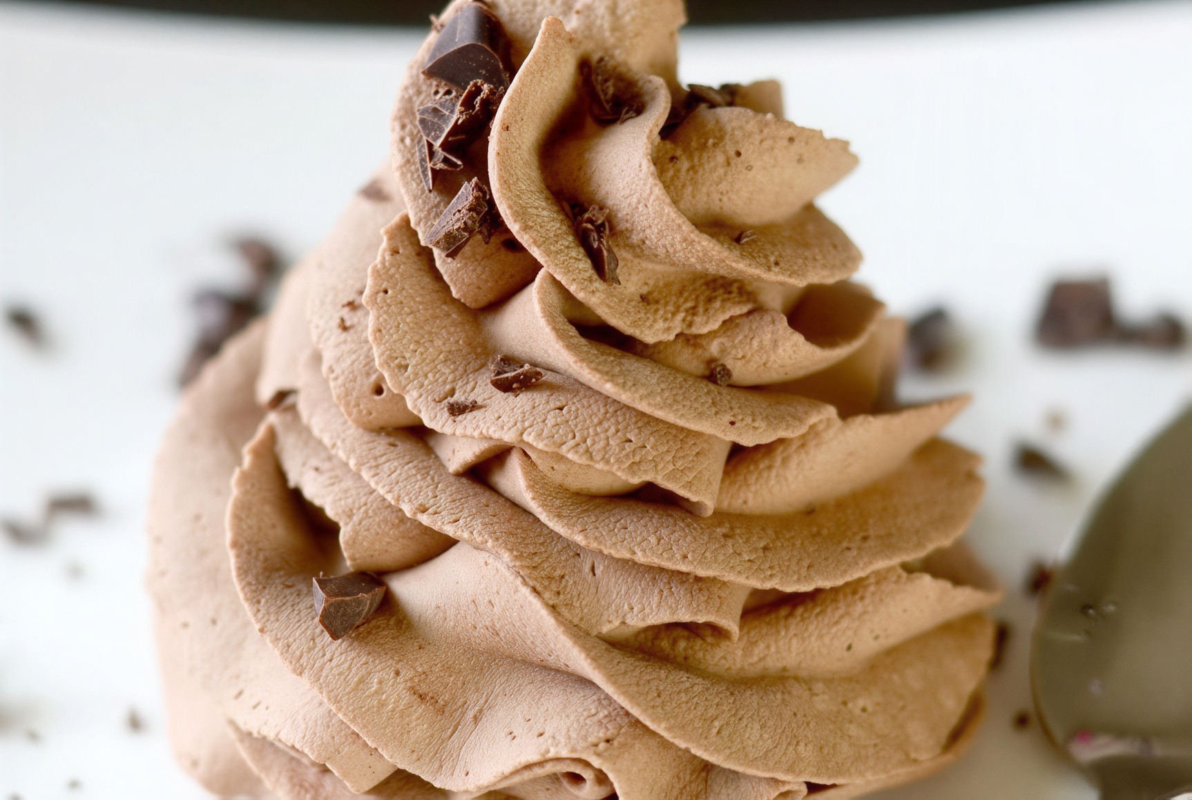 Coconut Chocolate Protein Mousse