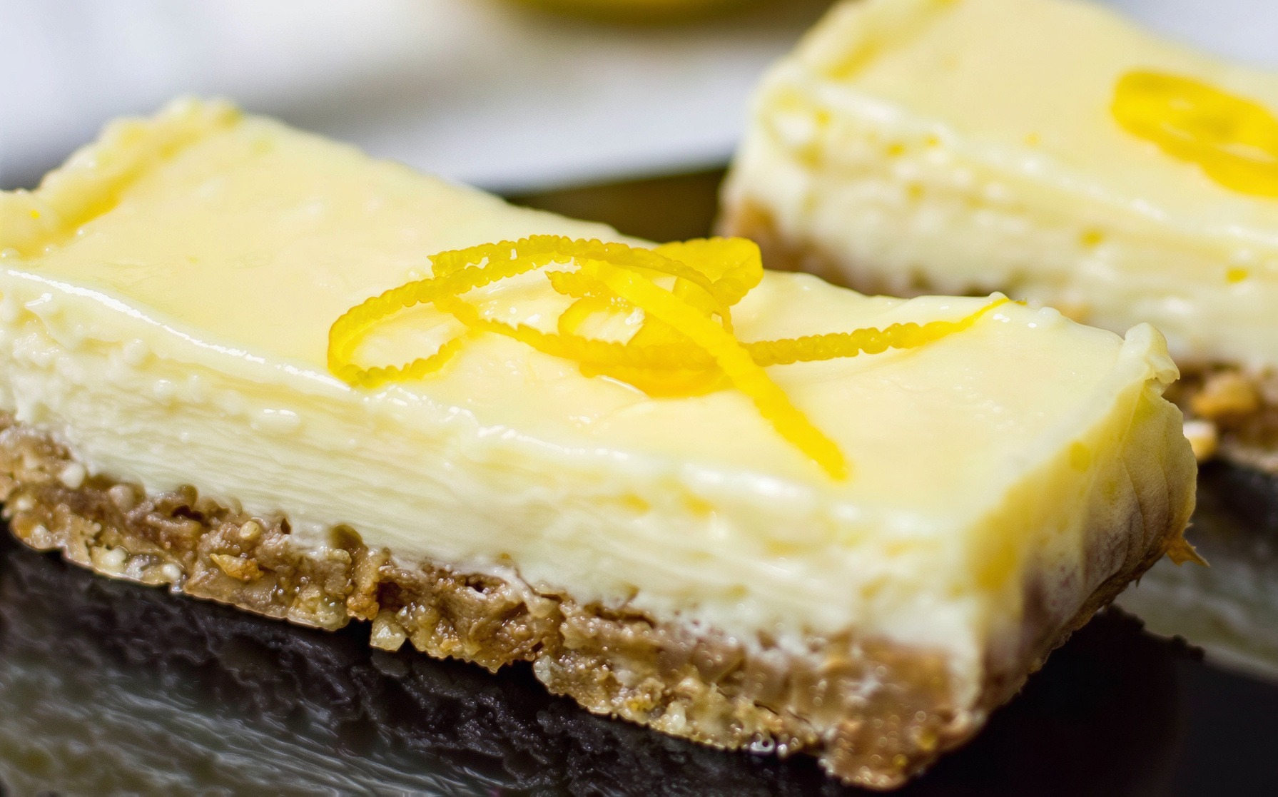 Lemon Protein Bars With Condensed Milk