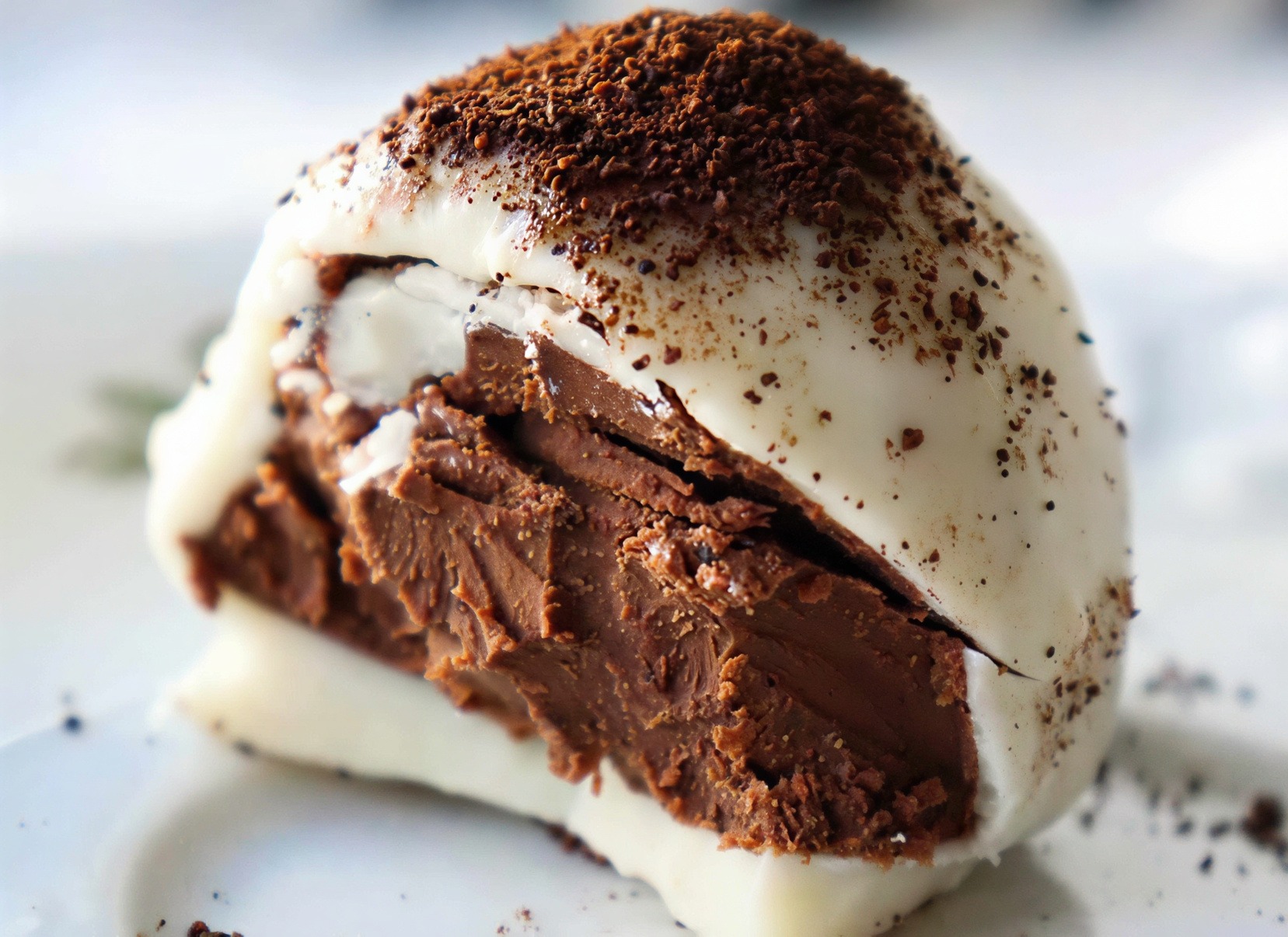 Tiramisu Protein Balls – White Chocolate Coated Coffee Bliss