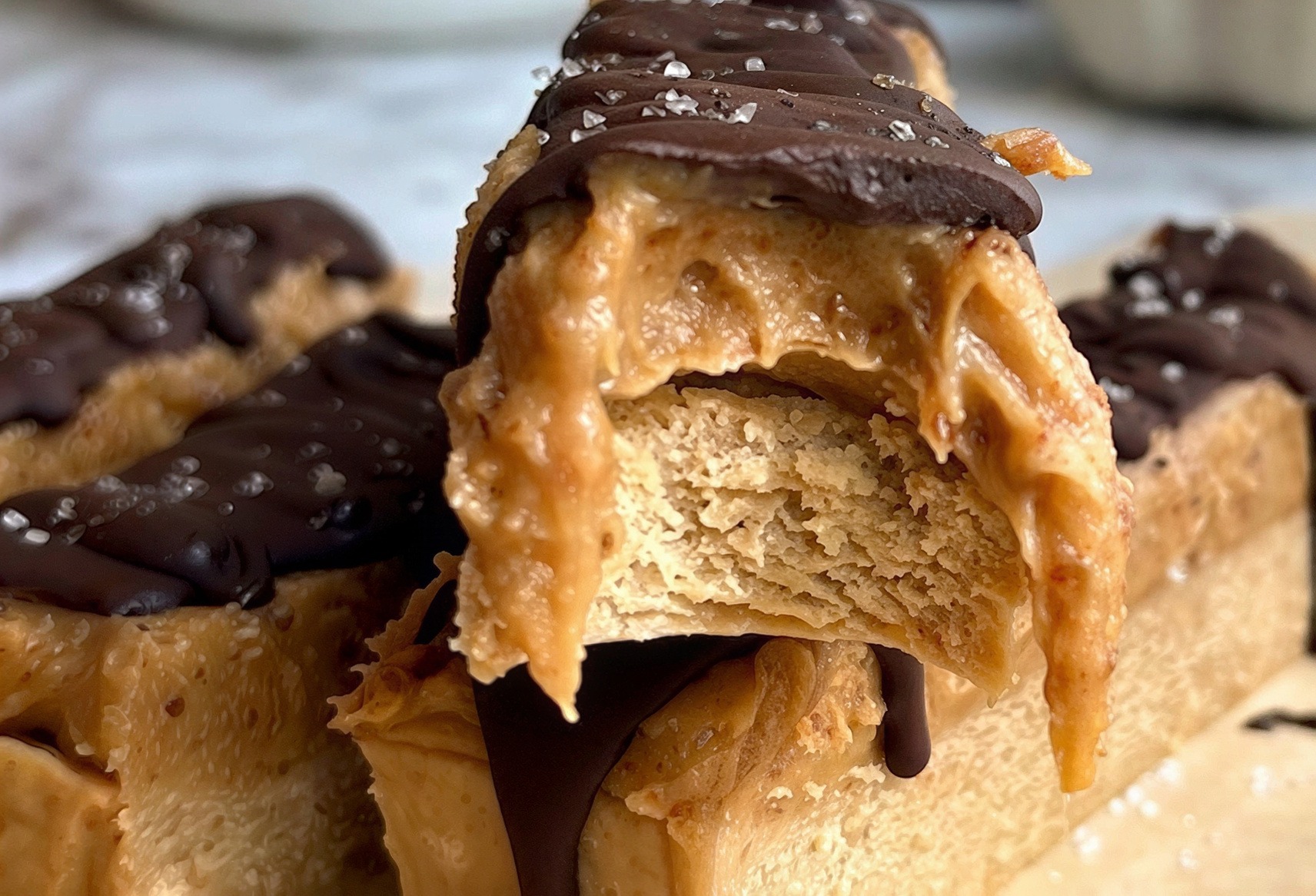 Chocolate Caramel Protein Bars